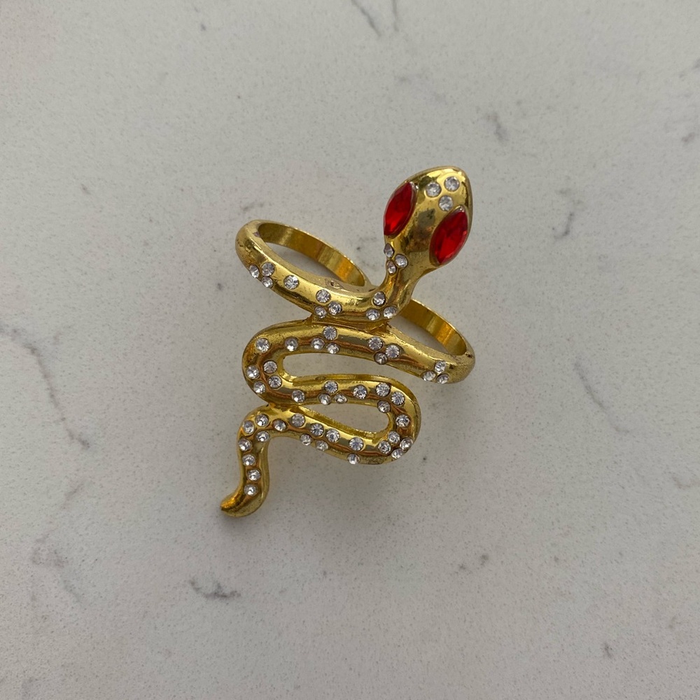 Snake Costume Jewelry Ring